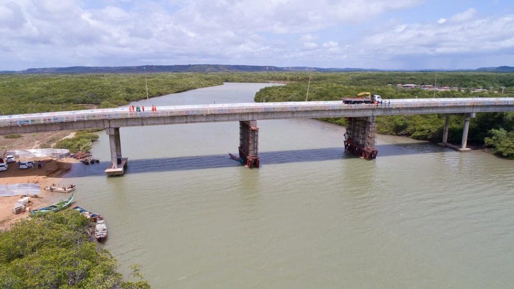 Ponte Pirambu Barra será liberada parcialmente para veículos neste sábado 18