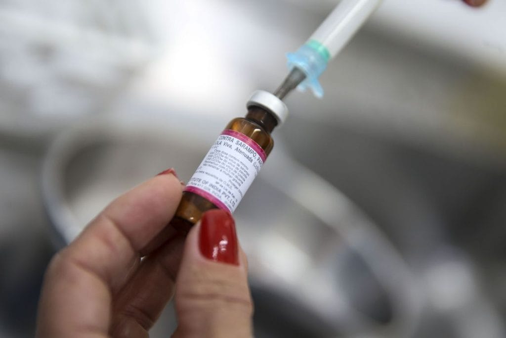 Sarampo Campanha de vacinação em Aracaju começa no dia 10 de fevereiro