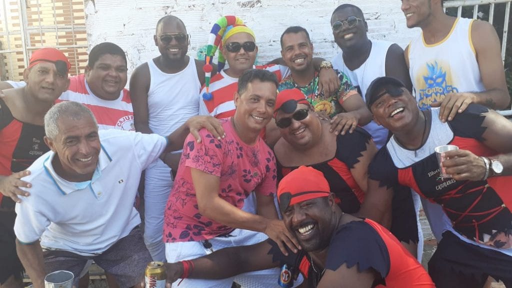 A banda Cajurioca é uma das atrações do bloco Rasgadinho que desfila neste sábado 22 primeiro dia oficial do Carnaval de Aracaju