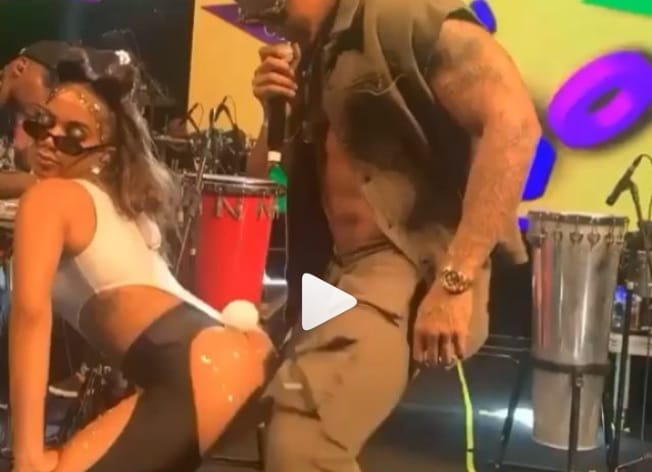 Clima esquenta entre Anitta e Léo Santana durante show em Salvador veja vídeos