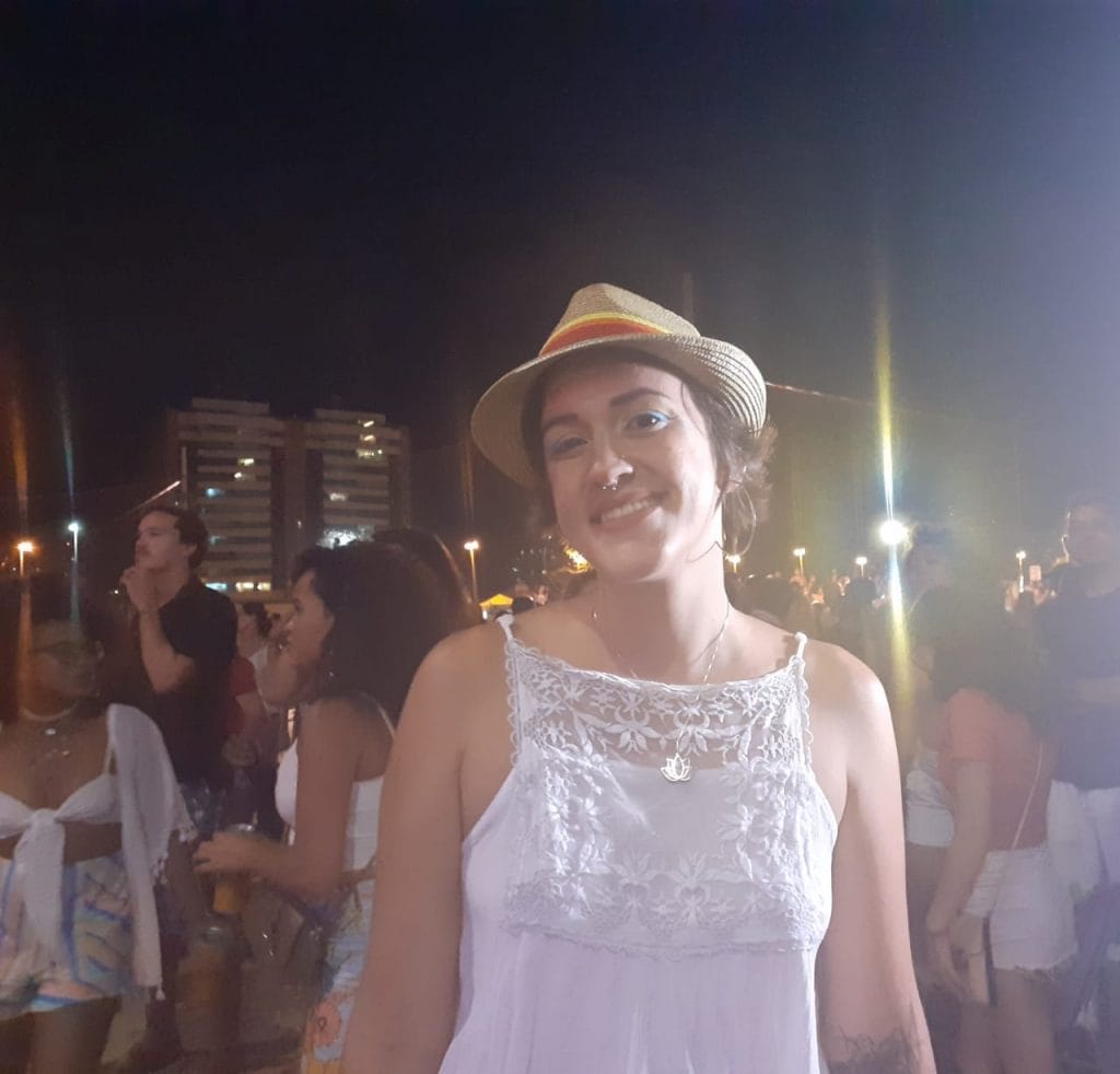 Fã do cantor Siba vê show do artista pela primeira vez