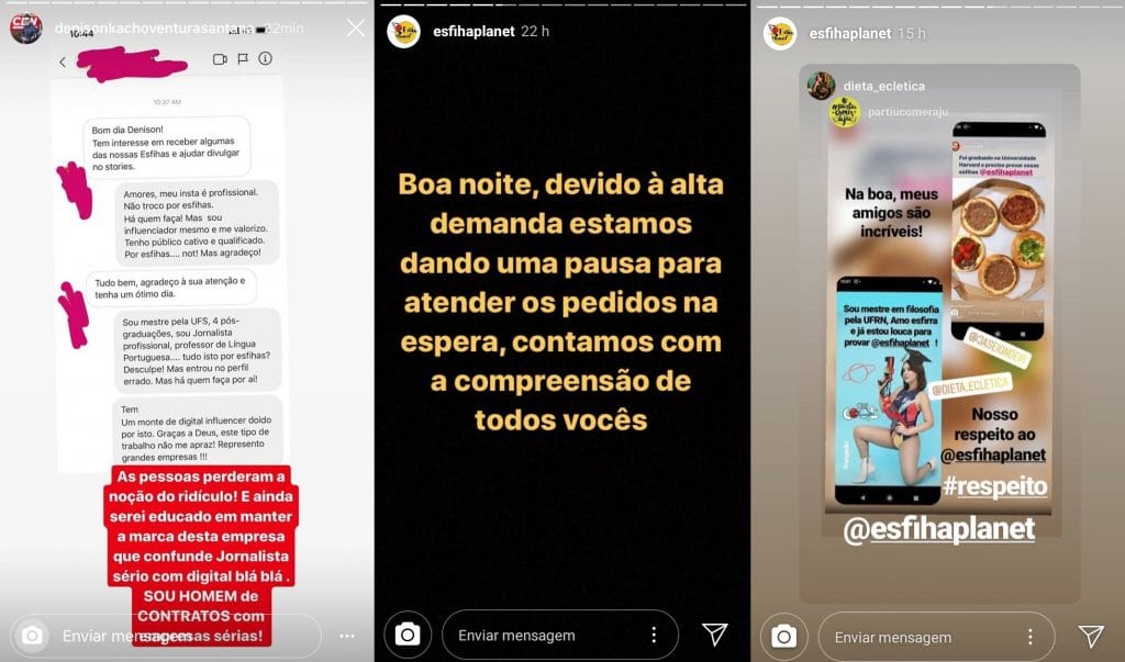 Jornalista da CBN de Aracaju se envolve em polêmica após humilhar proposta de restaurante