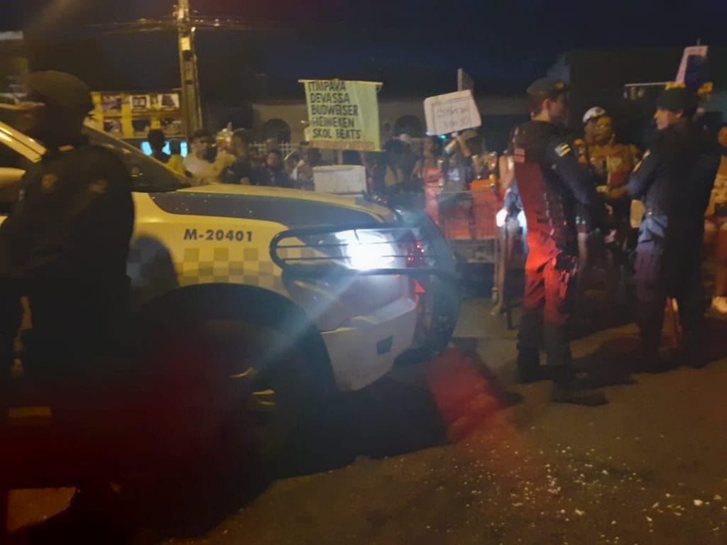 PM não registra nenhuma ocorrência grave no primeiro dia do bloco Rasgadinho