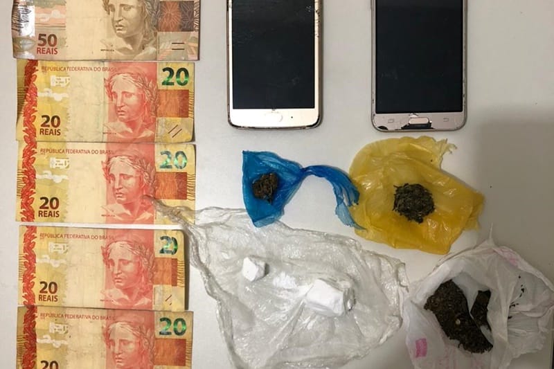PM prende dupla por tráfico de drogas em Neópolis