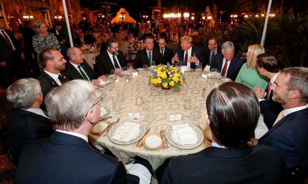 Bolsonaro e Trump conversam sobre pacote bilateral de comércio