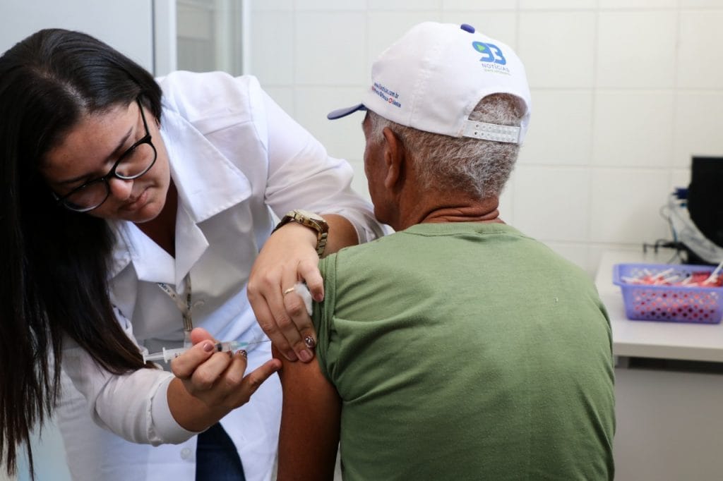 Companha nacional contra influenza nesta segunda feira 23