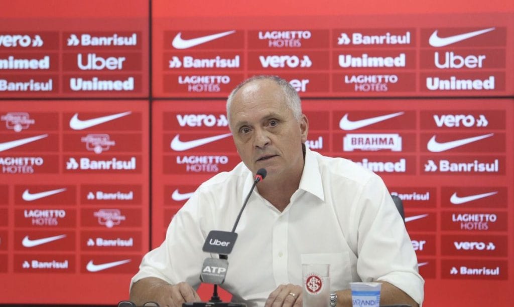 Contraprova de presidente do Inter dá positivo para coronavírus