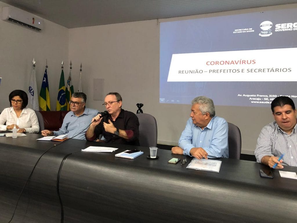 Covid 19 Governo do Estado alinha com prefeitos medidas de combate