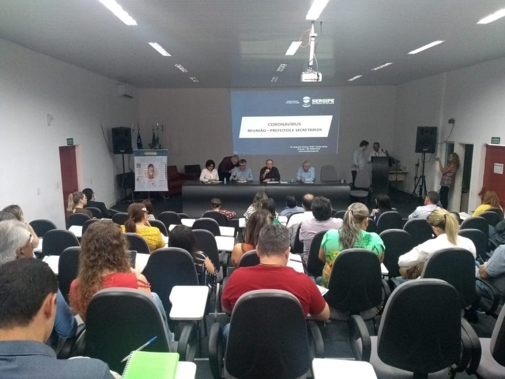 Covid 19 Secretaria de Saúde reúne prefeitos e secretários para cobrar enfrentamento em Sergipe