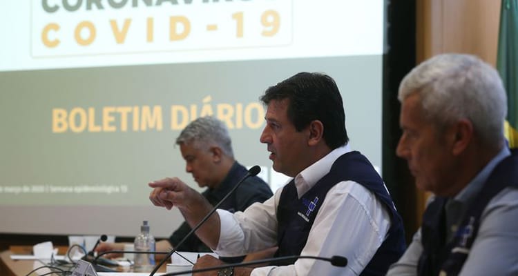 Covid 19 Sobe para 159 número de mortes no Brasil Casos confirmados chegam a 4.579