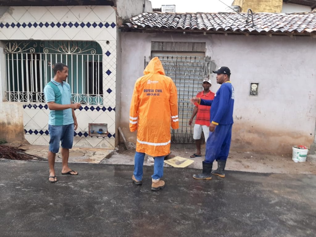 Defesa Civil de Aracaju não registra ocorrências por causa das chuvas