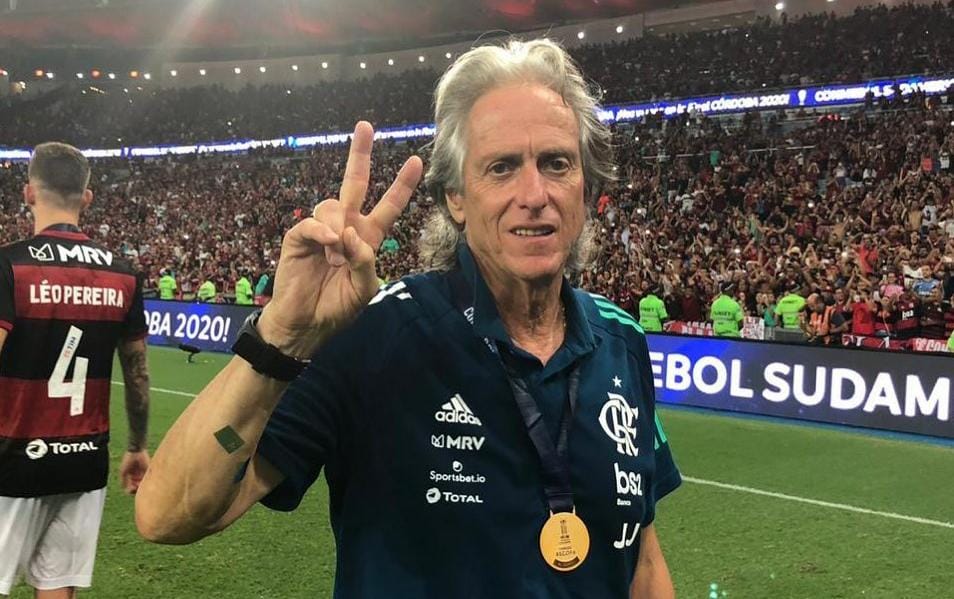 Exame de Jorge Jesus dá positivo para coronavírus