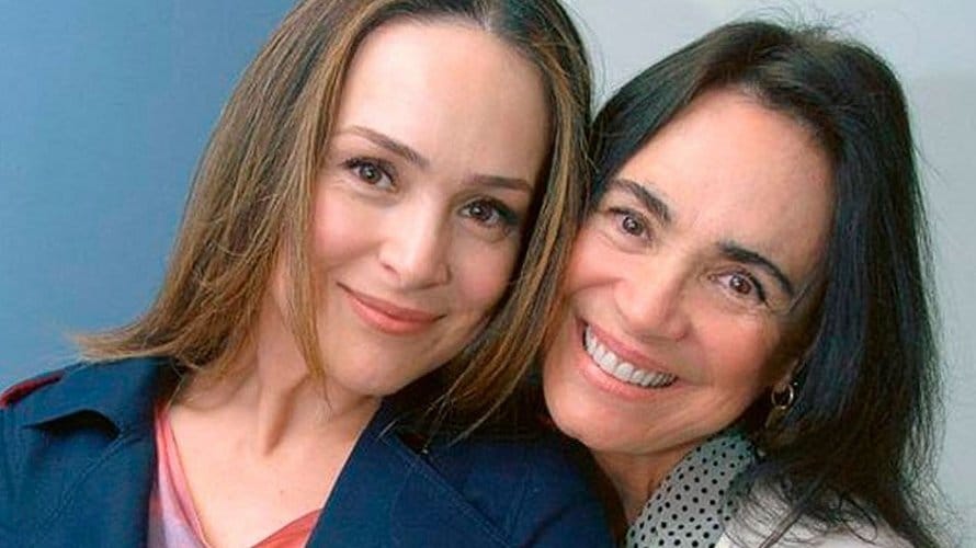 Fiquem em casa diz Gabriela Duarte que diverge da mãe Regina Duarte