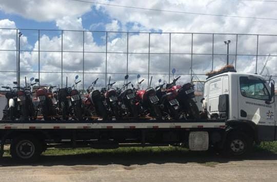 PM prende mais de 10 suspeitos e apreende 11 motocicletas em Lagarto