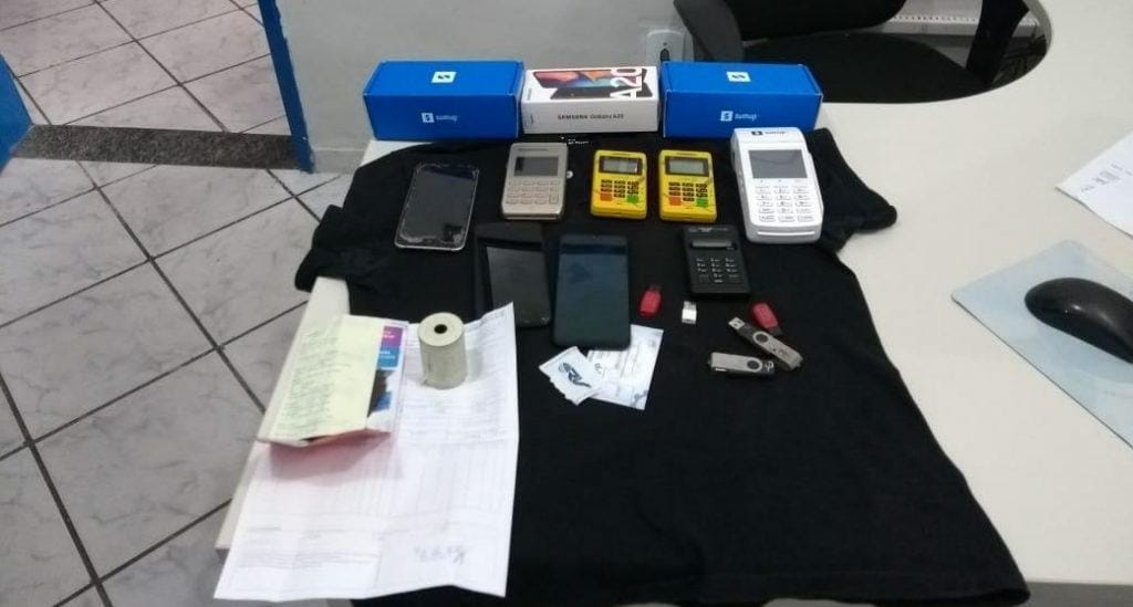 Polícia prende em flagrante suspeito de estelionato em Glória