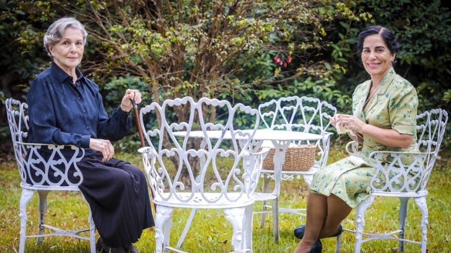 Separadas por 26 anos as Lolas de Éramos Seis finalmente se encontram no fim da novela