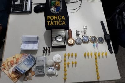 Suspeito de tráfico de drogas no Orlando Dantas