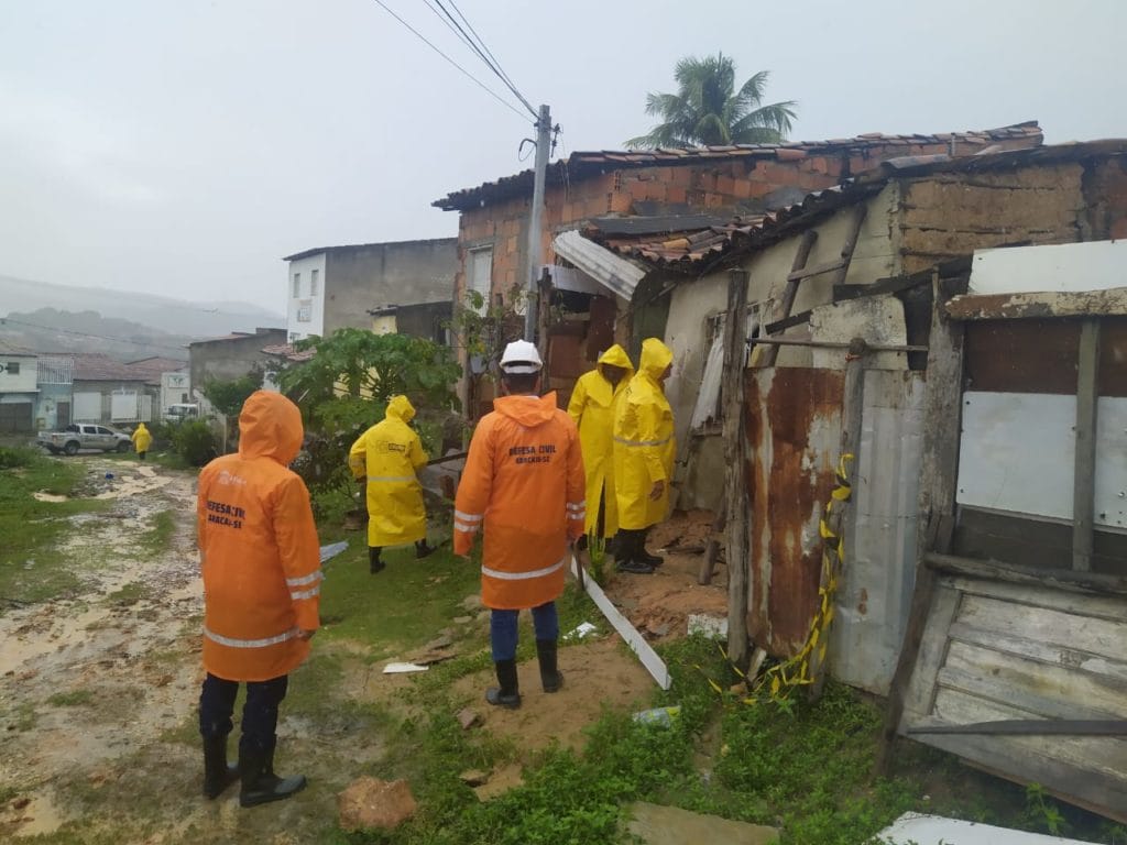 Aracaju registra 46.2 mm de chuva entre sexta e sábado