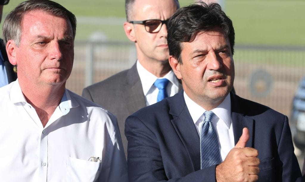 Bolsonaro fará reunião individual com Mandetta nesta quarta feira
