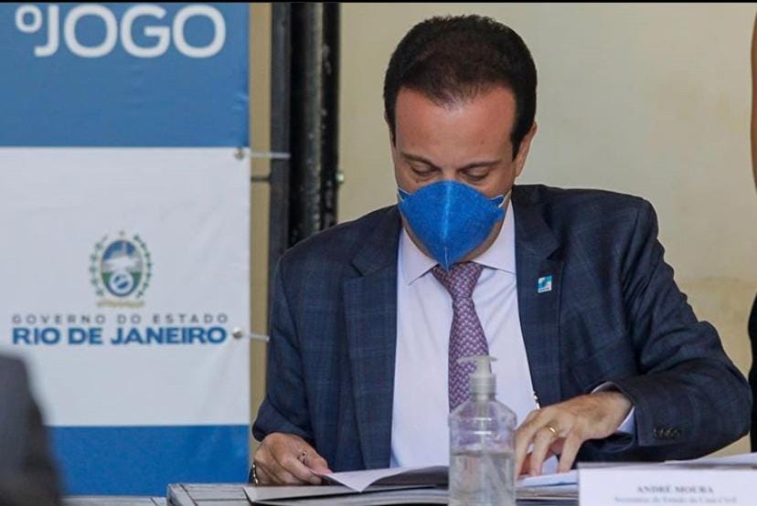 Covid 19 André Moura e equipe testam negativo no Rio de Janeiro