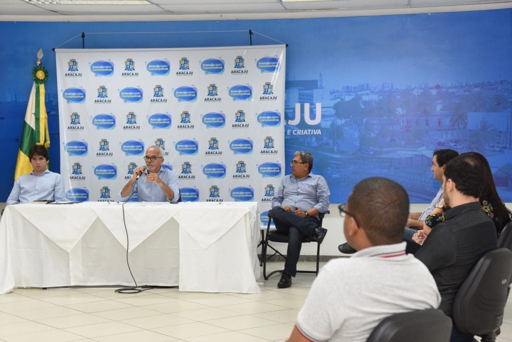 Covid 19 Prefeito anuncia medidas de proteção da atividade econômica em Aracaju