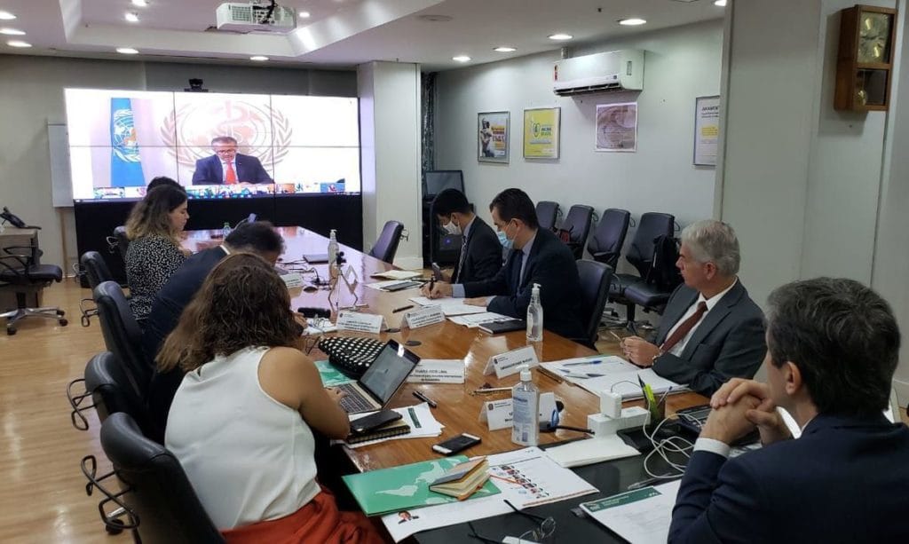 Em reunião do G20 ministro da Saúde reconhece papel da OMS