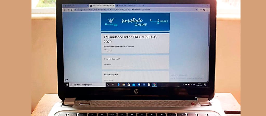 Governo disponibiliza simulado online do Enem em Sergipe