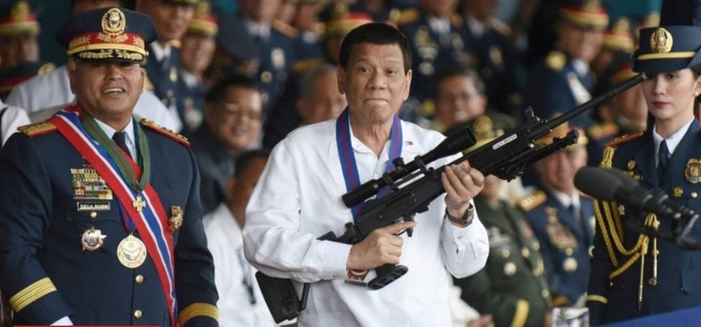 Mate os a tiros ordena presidente filipino contra quem violar quarentena