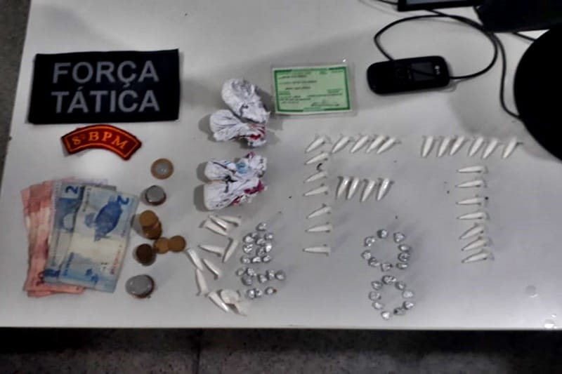 Mulher é presa com drogas e cocaína próximo do antigo frigorífico de Aracaju