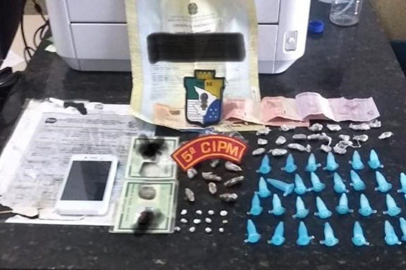PM prende três suspeitos de tráfico de drogas em Brejo Grande