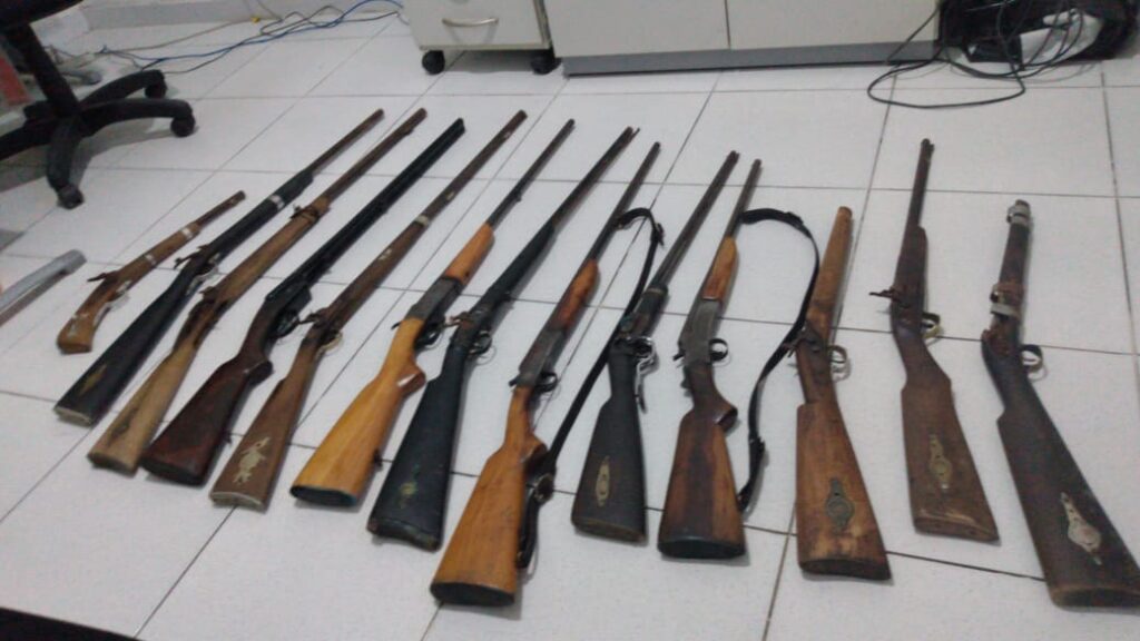 Após denúncia polícia prende homem que consertava armas em Boquim