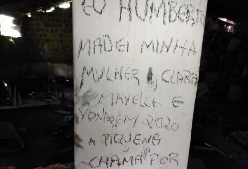 Após matar mulher e filhas suspeito detalha agonia das vítimas escrevendo nas paredes da casa