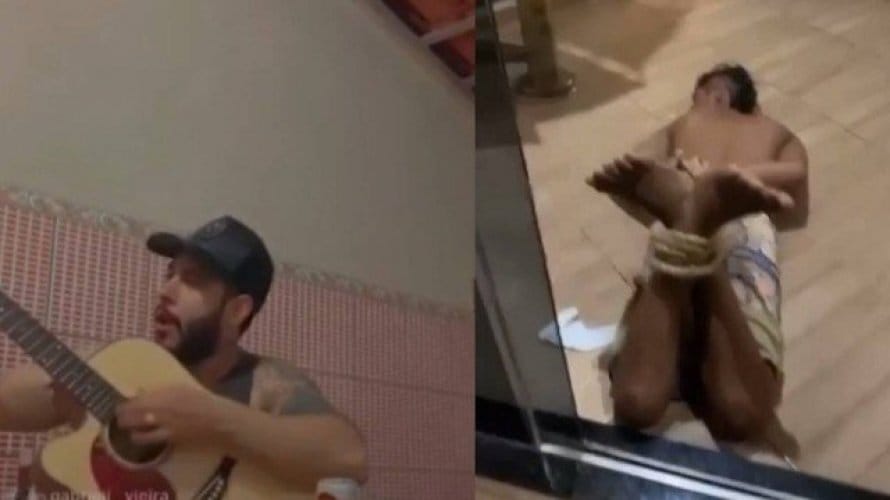 Casa de cantor sertanejo é invadida por bandido durante live