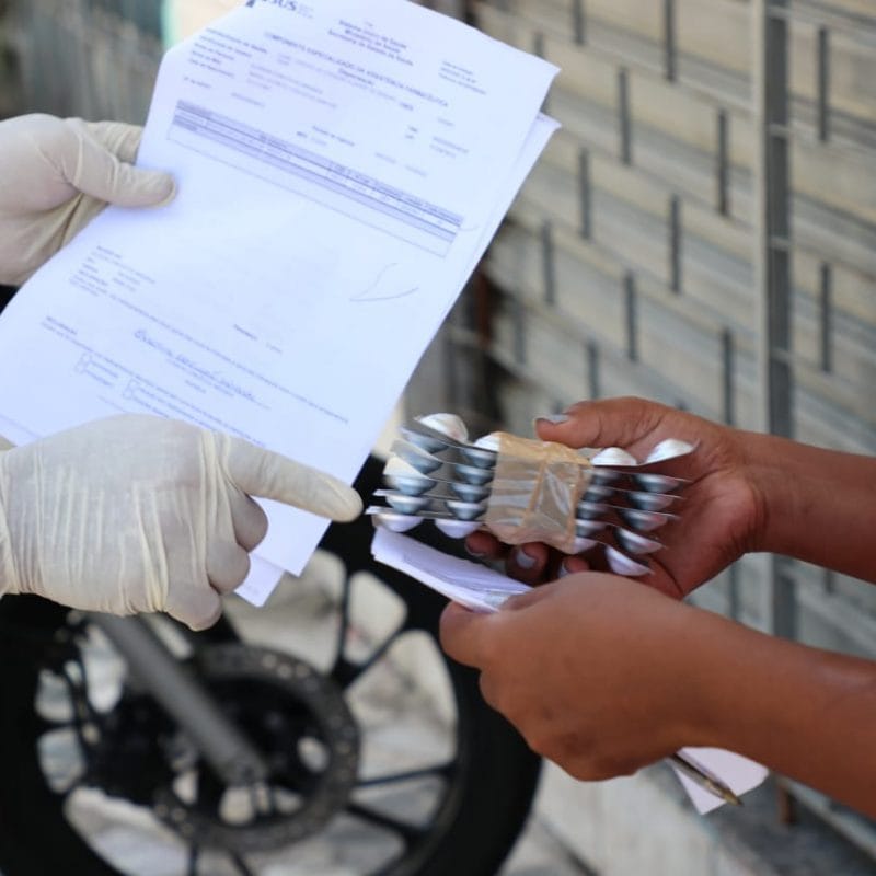 Case mantém entrega à domicilio de medicamentos a pacientes de Aracaju