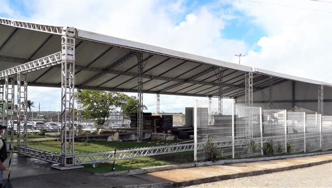 Com custo de mais de R 3 mi Hospital de Campanha em Lagarto será entregue no fim do mês