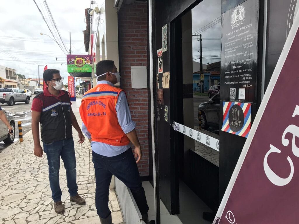 Com um dos maiores índices de covid 19 Farolândia tem 16 comércios interditados