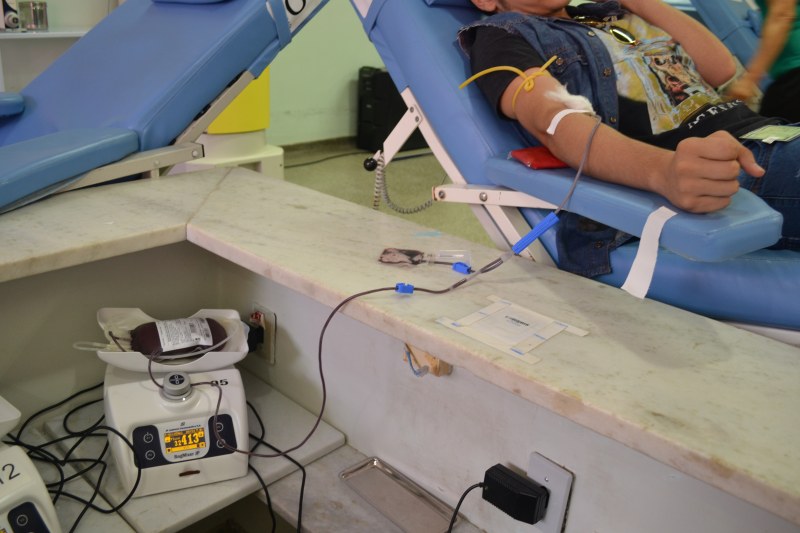 Doação de sangue na pandemia está baixo alerta Hemose
