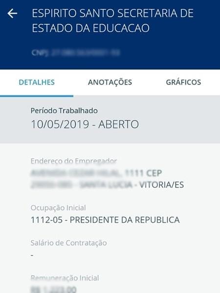 Estudante tem auxílio emergencial negado por ser presidente da República 1