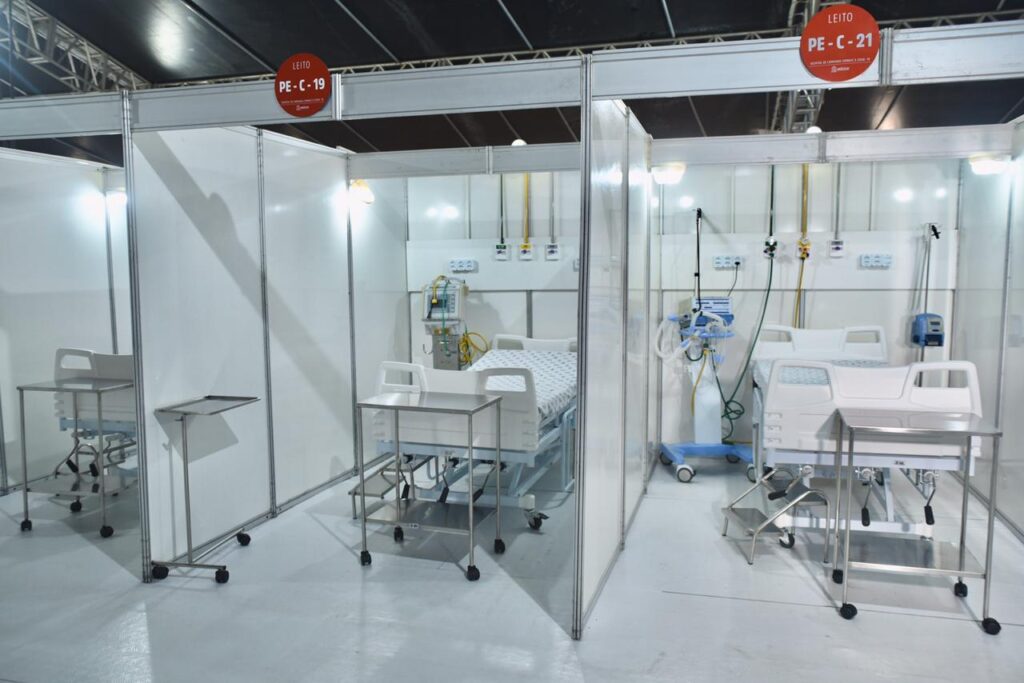 Hospital de Campanha é inaugurado em Aracaju atendimentos devem começar na quinta 21
