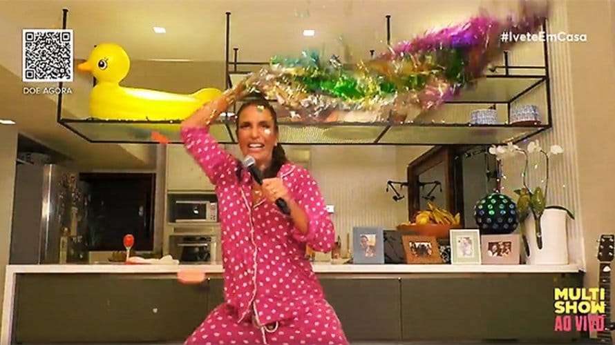 Ivete Sangalo fará nova live na cozinha de casa no Dia das Mães