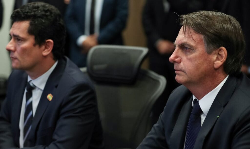 Moro presta depoimento sobre acusações a Bolsonaro neste sábado 2