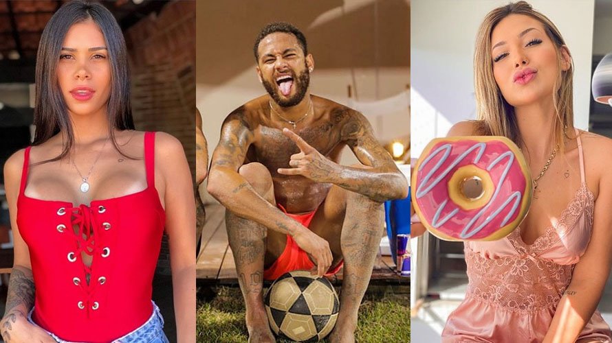 Neymar reúne amigos para assistir live e manda jatinho buscar blogueiras para passar final de semana na mansão dele