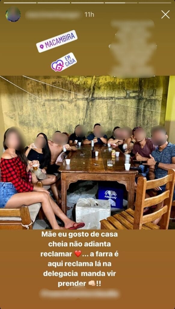Polícia Civil identifica participantes de festa em Macambira
