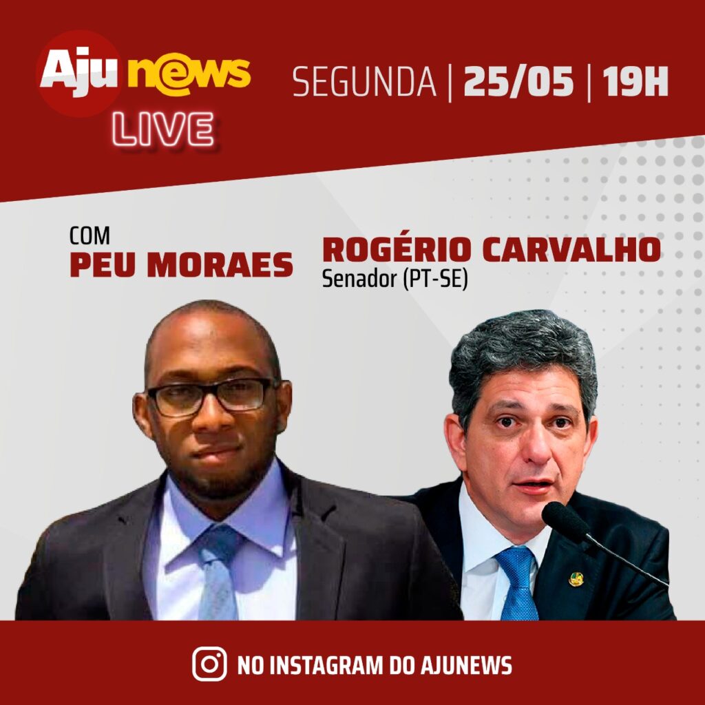 Rogério Carvalho é entrevistado pelo AjuNews nesta segunda 25