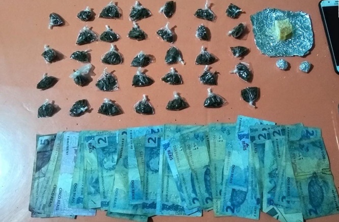 Suspeita de tráfico de drogas é presa em Boquim