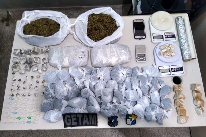 Suspeito é preso por tráfico de drogas na Jabotiana