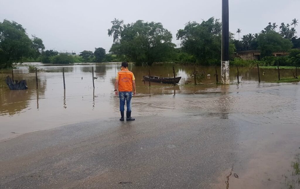 Após enchente governo vistoria municípios afetados pelas chuvas em Sergipe