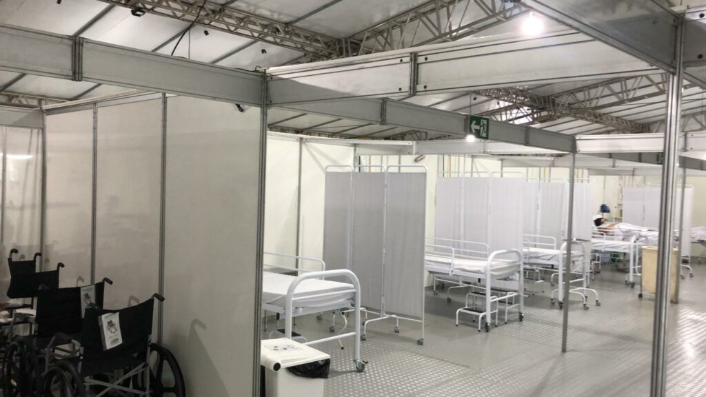 Conselho de Enfermagem aponta falta de lavas e profissionais no Hospital de Campanha em Socorro