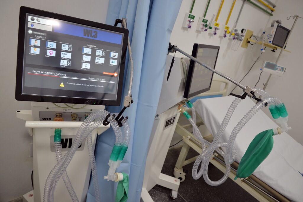 Covid 19 Hospital Filantópico Amparo de Maria recebe 21 leitos de UTI e 10 respiradores