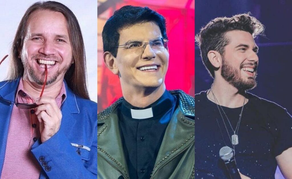 Dorgival Dantas Gustavo Mioto Padre Reginaldo Manzotti confira as lives desta sexta 19